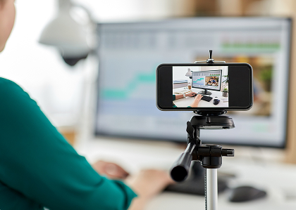 1인 미디어 크리에이터 전공 사진