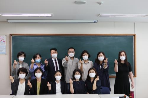 3주기 간호교육인증 취득 (2021~2026) 축하를 위한 동문 방문