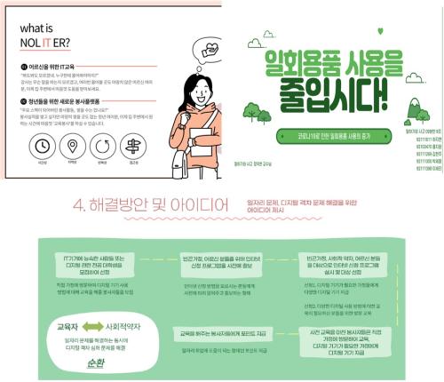 학생성장교양학부 &lsquo;사회와 공감하고 문제해결을 위한 아이디어 제안&rsquo;