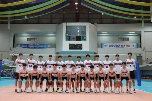 중부대 2025 KUSF 대학배구 U-리그 첫승