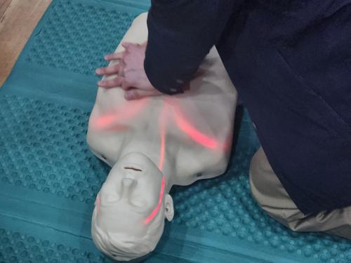 중부대학교 항공서비스학과, CPR교육 실시