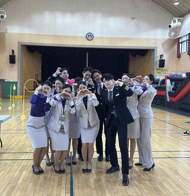 항공서비스학전공, 대전 보성초서 '와우키즈페스티벌' 행사지원