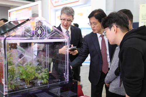 중부대학교, 2025 산학연협력 엑스포서 &lsquo;미래 교육용 스마트팜 모델&rsquo; 선보여