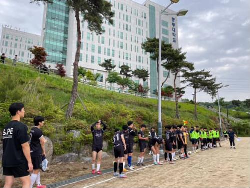 특수체육교육과 중부체전 축구 예선전