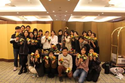 2014 호텔경영학과 워크숍 플라워특강 롤브레드