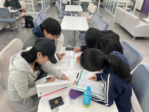 학과 내 동아리활동 및 국가고시 예비 학습