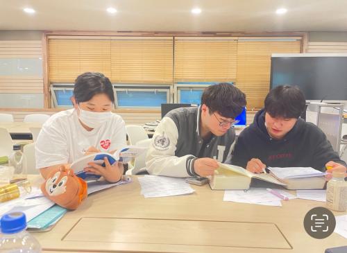 학과 원무 실습실을 활용한 그룹 스터디