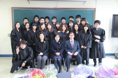 2014년 졸업식 사진