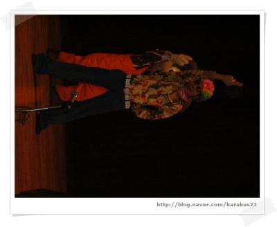 문정인의 밤 행사 중