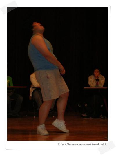 문정인의밤 행사 중