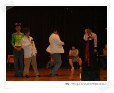 문정인의 밤 행사 중