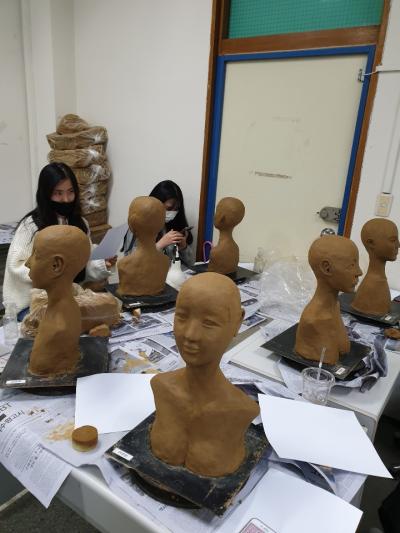 2학년 조형실습 수업