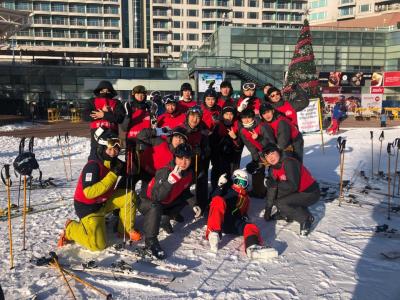 동계스포츠 스키수업