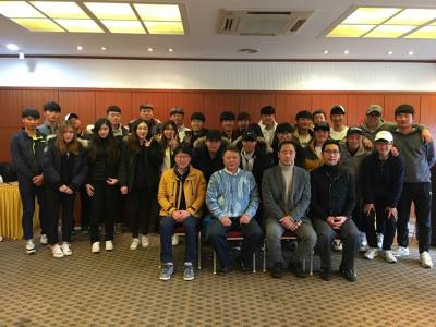 골프지도학과 종강라운딩