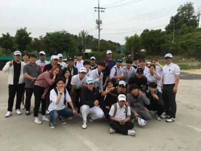 교양 학생들과 실전골프실습~~  대청밸리 옥천C.C