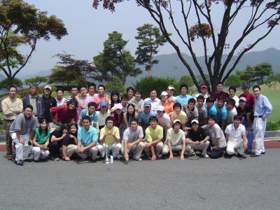 종강 라운딩 기념촬영