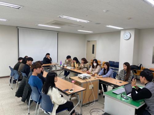 2020학년도 국제통상학과 임원진 회의