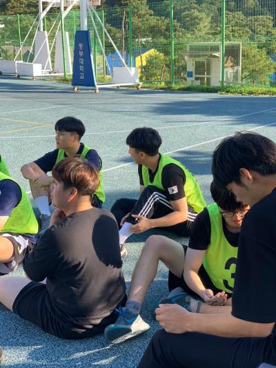 2019년 체육대회 행사 농구 2