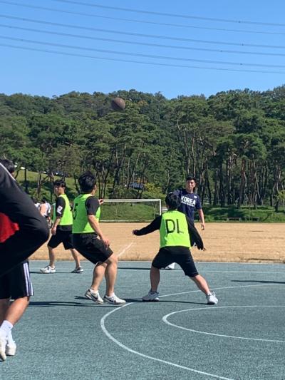 2019년 체육대회 행사 농구 준결승 3