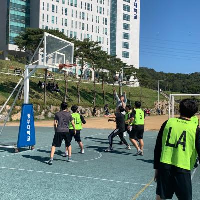 2019년 체육대회 행사 농구 준결승 9