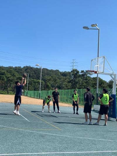 2019년 체육대회 행사 농구 준결승 10