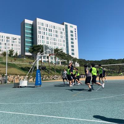 2019년 체육대회 행사 농구 준결승 11