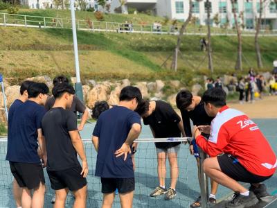 2019년 체육대회 행사 족구 결승 1