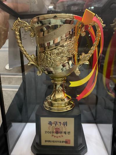 2019년 체육대회 행사 '중부체전' 족구 우승