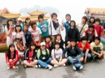 중국에서 1학년 단체~~ㅎㅎ
