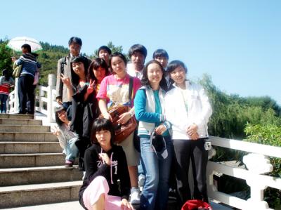 중국산동정법대학교 교환학생 모습