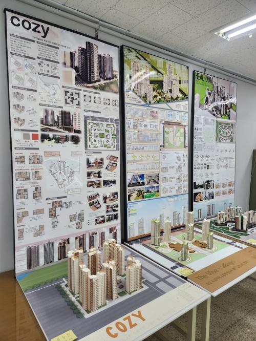 2024-1학기 건축학전공 건축설계3 최종 작품 전시