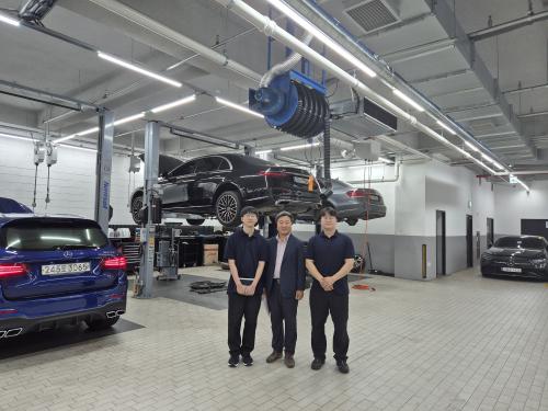 2025-S학기 현장실습 이건화 교수님 지도방문(KCC오토벤츠)