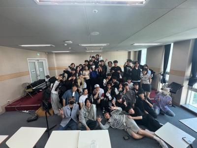 슈퍼밴드2 우승팀 크랙샷의 보컬 빈센트(김영교수님 제자)의 1학년 특강~