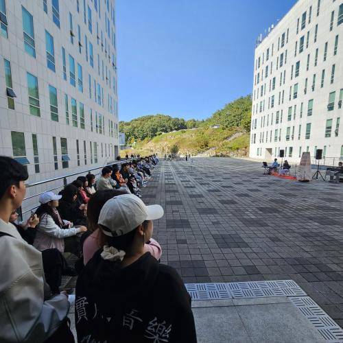 중부대학교 실용음악학과 'JB 런치 버스킹' 시작~!!