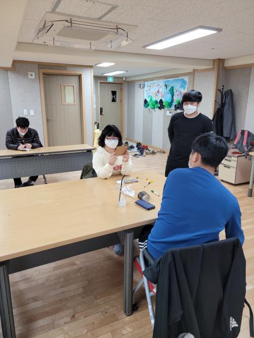 [행복한우리복지관] 2021년 4월 공예체험 봉사활동