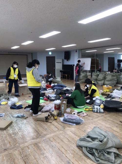 [성락종합사회복지관] 2021년도 4월 후원물품 정리 봉사활동 