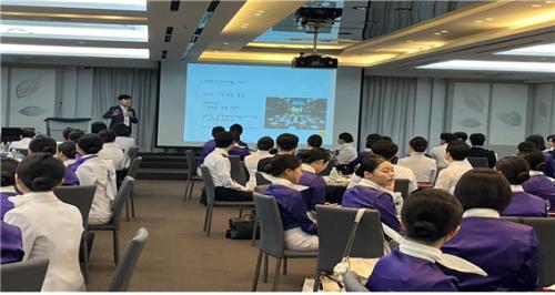 중부대학교 항공서비스학전공, JB 테이블매너 전문가 과정 성료
